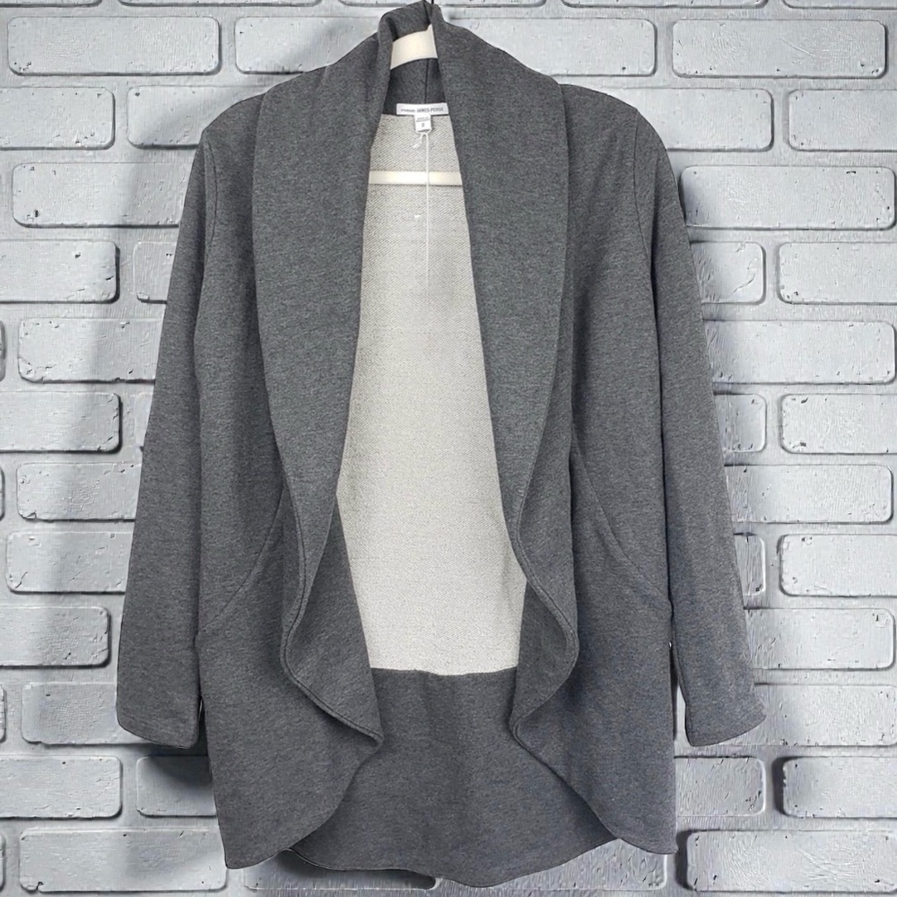 Standard James Perse‎ 100% Cotton French Terry Cardigan